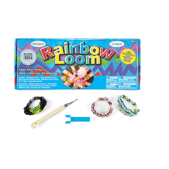 12 Pack: Rainbow Loom® with Metal Hook